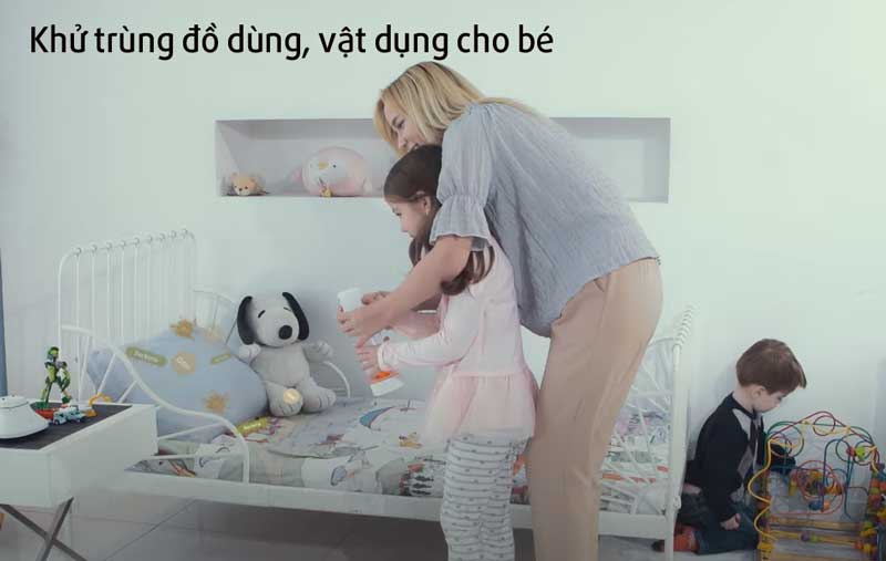 Ứng dụng nước HOCL trong khử trùng khử khuẩn gia đình